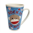 Socke Affe Sock It To Me große Tasse Kaffee Latte Tasse Valentinstag Herzen Dan Dee