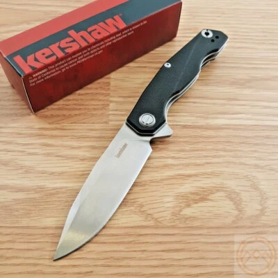 Kershaw Inception Folding Knife 3.25" D2 Tool Steel Blade Black G10 Handle 2031 - Image 1 of 4