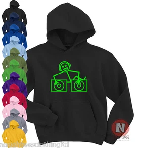 Hooj Choons kids hoodie dj club dance techno house EDM festival party music - Picture 1 of 10