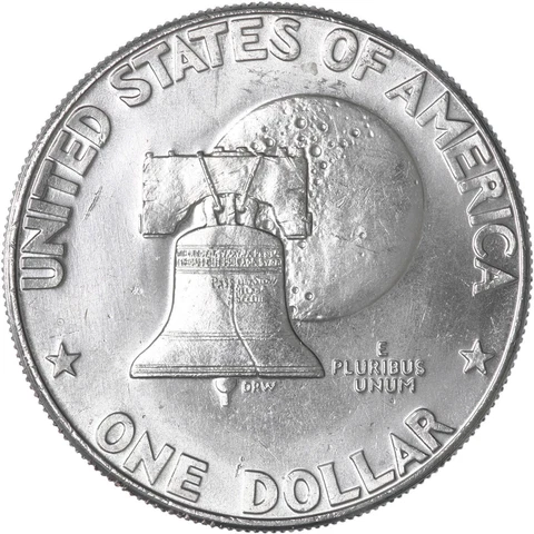 1976 D Eisenhower Bicentennial Dollar Type 1 BU Ike Coin Cover