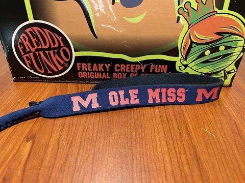 Ole Miss Rebels NCAA Neoprene Strap For Sunglasses/Eye Glasses Cover