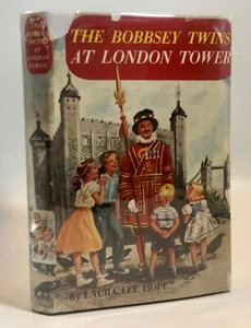 Hope THE BOBBSEY TWINS AT LONDON TOWER #52 1959 1st Edition - Imagen 1 de 12