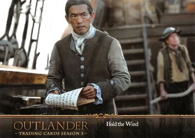 Outlander Season 3 (2019) BASE Trading Card #52 / HOLD THE WIND - Image 1 of 2