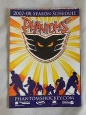 2007-08 AHL Philadelphia Phantoms Pocket Schedule 