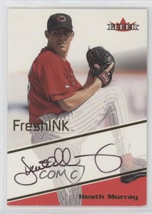 2000 Fleer Mystique Fresh Ink Heath Murray Auto
