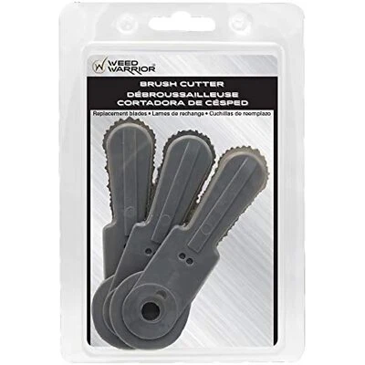 Weed Warrior Brush Cutter Replacement Blades for Brush Cutter Head, 3 Count - Image 1 of 4