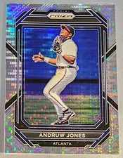 2023 Panini Prizm Baseball #246 Andruw Jones Hobby Exclusive Pulsar Prizm SP