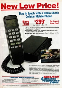 1990 Vintage Print Ad Stay in Touch Radio Shack Handy CT-102 - Bild 1 von 2