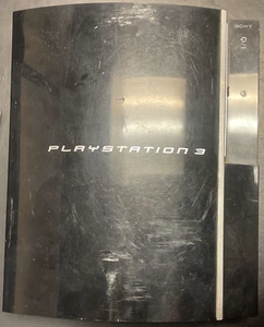 Sony PlayStation PS3 Console CECHK01 Black PARTS/REPAIR ONLY Read Description - Picture 1 of 7