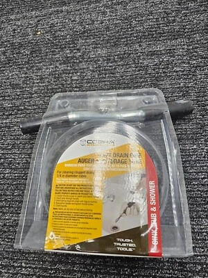 (QTY 2) Cobra 15 ft Drain Pipe Auger (For Sink, Tub & Shower) - Image 1 of 4