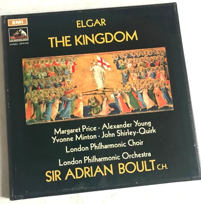 Elgar The Kingdom - Adrian Boult 2LP Box Set Angel SAN 244/5 ED1 - NM - Image 1 of 4