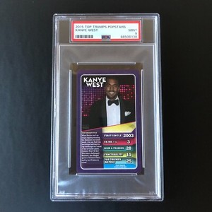 Kanye West 2015 Top Trumps Pop Stars PSA 9 Pop 2 Music Entertainment Celebrity