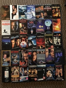 Huge Rare Horror Sci-fi Vhs Lot Day after Tomorrow, Phonebooth, Misery, Vampires - Picture 1 of 2