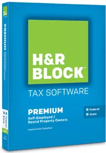 2015 H&R Block PREMIUM • Federal & State • Self employed, Property Owner • CD - Picture 1 of 1