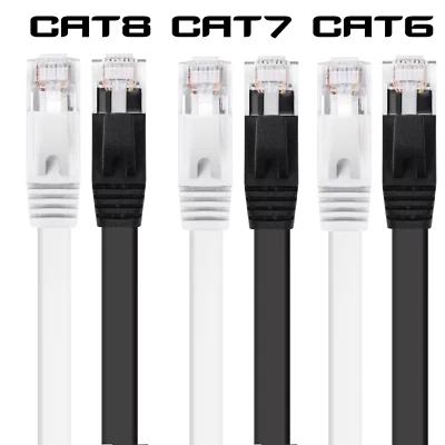 Lan Kabel Cat6 Cat7 Cat8 Netzwerkkabel Internet Router Patch Kabel Ethernet RJ45 - Bild 1 von 4