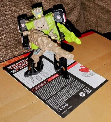 Transformers G1 Headmaster [AUTOBOT HARDHEAD + DUROS] Hasbro Reedición Completa Foto 1 de 4