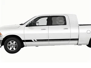 Pickup Side Door Stripe Graphics Decal For Dodge Ram 1500 2500 Vinyl Stickers - Bild 1 von 9