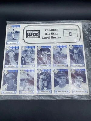 MLB New York Yankees All Star Tarjetas Sin Cortar Paquete de 5 Nadie Vence al Mago Sellado Foto 1 de 4