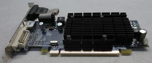 SAPPHIRE HD4350 512M DDR2 PCI-E HDMI/DVI-I/VGA GRAPHICS CARD - Picture 1 of 8