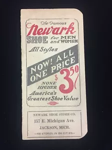 NEWARK SHOES STORE CO. VINTAGE 1924 Blocco note pubblicitario promozionale - Foto 1 di 4