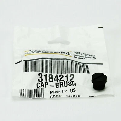 ✅OEM Whirlpool 3184212 KitchenAid Mezclador Motor Tapa Cepillo, Negro Foto 1 de 2