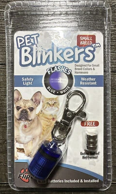 Dog Walking Pet Blinkers Clip-On LED Safety Light, Blinking LED Color Changing - Image 1 of 4
