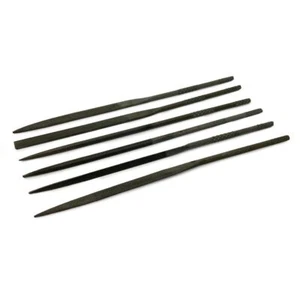 Jewellers Needle File Set of 6 Precision Hand File Cut 4 Length 14mm Filing - Picture 1 of 4