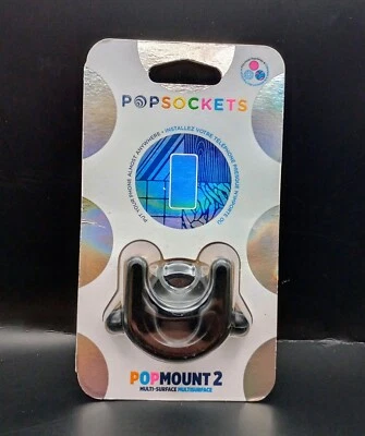PopSockets - PopMount 2 Multi-Surface Mount - Black - Image 1 of 2