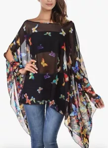 DJT Women's Shawl • Summer Beach Bathing Suit Cover Up • One Size Fits All • NWT - Picture 1 of 2