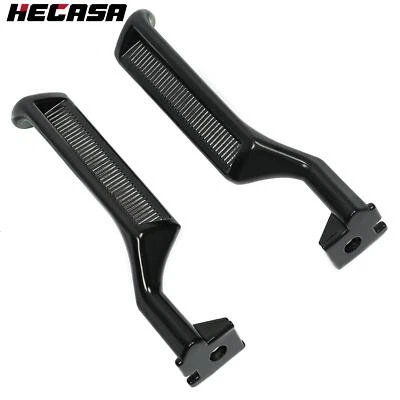 Black Metal Inside Door Handles Pair LH RH For 87-96 Ford F150 F250 F350 Truck - Image 1 of 4