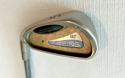 Empuñadura envolvente PING G2 5 Iron LH Ping Green Dot TFC100 eje regular Golfpride Tour Foto 1 de 4