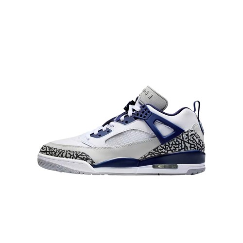 Nike Jordan Spizike Low White Midnight Navy FQ1759 140 Uomo Taglia 8 Medium