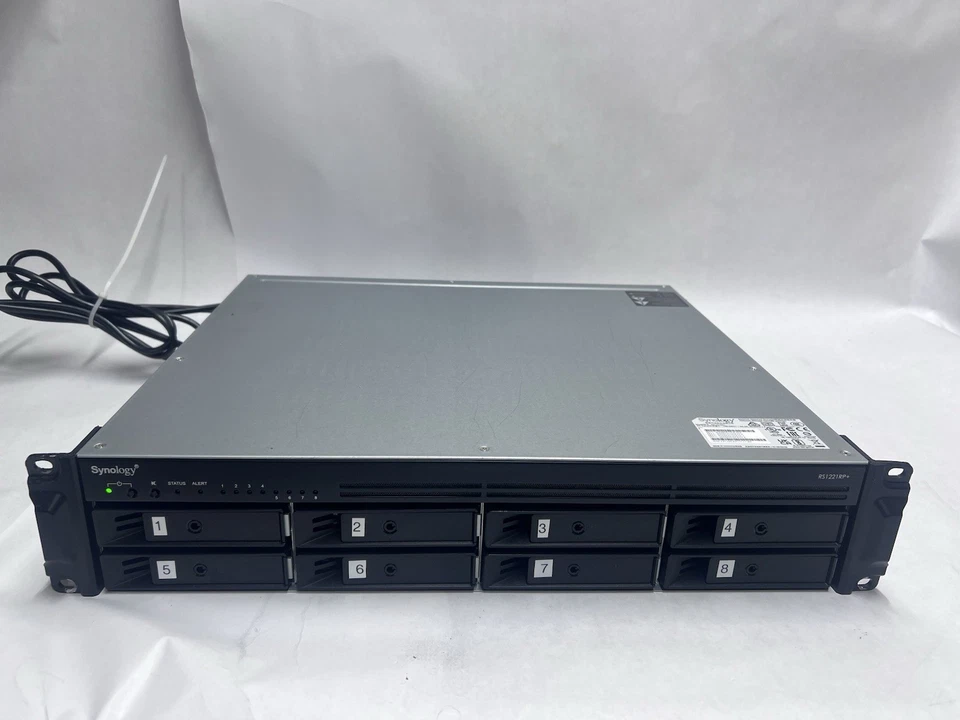 Synology RackStation RS1221RP + 8-Bay NAS Server Enclosure No HDD - Image 1 of 4