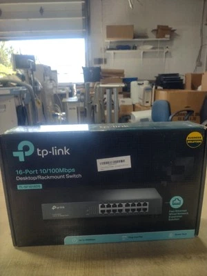 TP-Link TL-SF1016DS 16-Port Smart Switch - Image 1 of 4