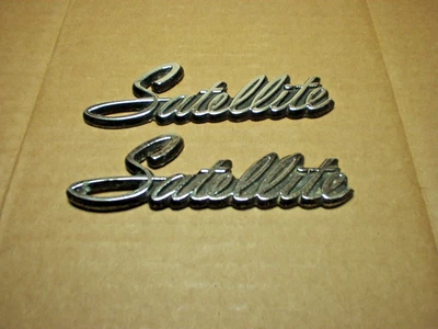 1971 1972 1973 1974 Plymouth "Satélite" escritura emblemas par Mopar parte #3505020 Foto 1 de 2