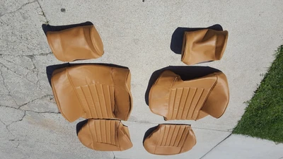 BMW E12 530i 528i FRONT & REAR SEAT UPHOLSTERY KIT OEM GERMAN VINYL NEW BEAUTIFU - Image 1 of 4