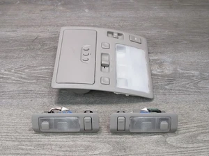 98-05 LEXUS GS400 GS430 GS300 UPPER OVERHEAD DOME READING LIGHT LAMP SET OEM - Picture 1 of 24