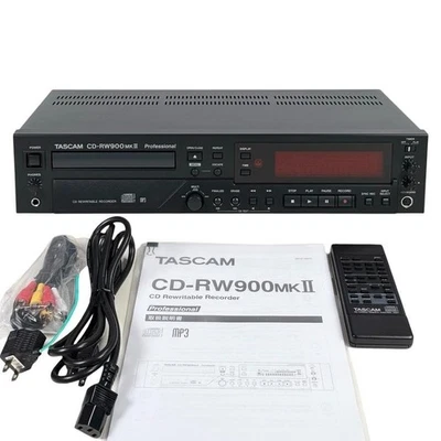 Tascam CD-RW900MKII CD Recorder Rewritable Professional Tested Japan MA05 5.0 - Image 1 of 4