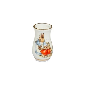 Dolls House Peter Rabbit Vase, Beatrix Potter (RP53790) - 1:12 Scale Miniatur... - Picture 1 of 1