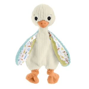 Fisher Price Fluffy Duck Stuffed Animal Baby/Toys Stuffed Animal Rattle R_ - Picture 1 of 8