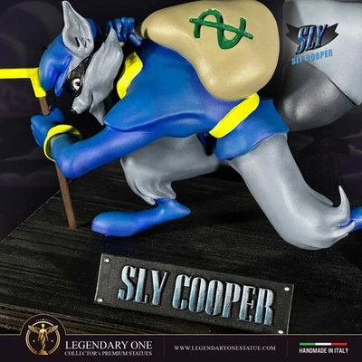 Sly Cooper Action Figure scala 1/6 Statua Alta Risoluzione Premium Made in Italy - Immagine 1 di 4