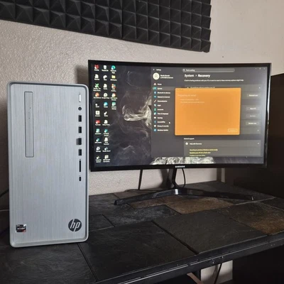 HP Pavilion TP01-0066 AMD Ryzen 7 3700X 8GB RAM Windows 11 - Image 1 of 4