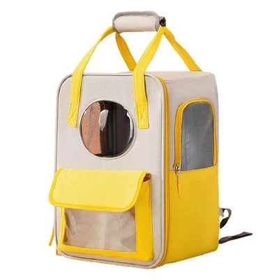 Cat Carrier Backpacks for Large Cats with Breathable Mesh Foldable Dog Carrier - Image 1 of 4