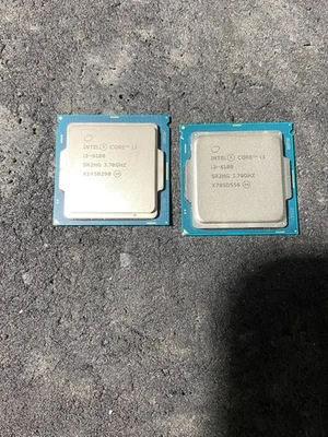 Lot of 2x Intel Core i3-6100 - 3.7 GHz Dual-Core (SR2HG) Processor - Image 1 of 2