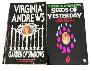 Virginia Andrews Books Bundle X 2 Fontana Paperbacks Vintage Horror IDRU - Picture 1 of 21