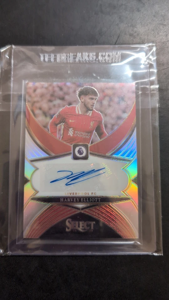 Panini Select 2024/25 Liverpool Elliott Auto Silver - Image 1 of 1