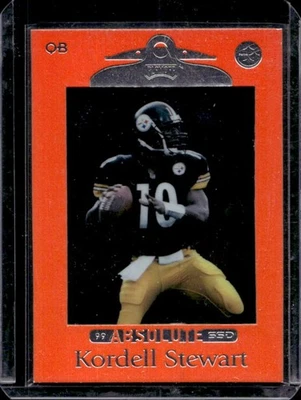 Playoff Absolute SSD 1999 Kordell Stewart Orange #81 Steelers Foto 1 de 2
