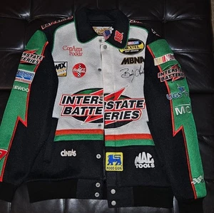 🔥 NASCAR Jacket Bobby Labonte #18 – Jeff Hamilton (Mint) - Picture 1 of 7