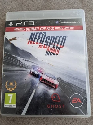 PS3 Game Need For Speed Rivals Ultimate Cop Pack Sony Playstation Racing Gaming - Image 1 of 2