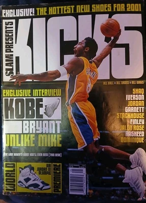 Kobe Bryant Slam Kicks Magazine # 25 Los Angeles Lakers Mamba Mint No Label - Image 1 of 4